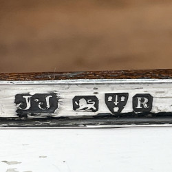Plain Cedar Lined Sterling Silver Trinket or Cigarette Box