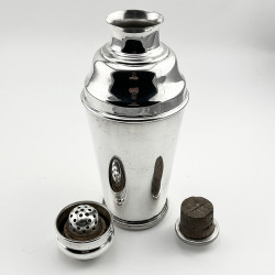 Rare and Unusual Finnigans Ltd Silver Plated Cocktail Shaker