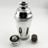 Rare and Unusual Finnigans Ltd Silver Plated Cocktail Shaker