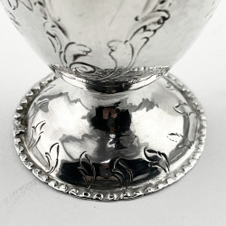 Unusual Shaped George III Sterling Silver Cream Jug