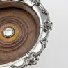 Very Pretty Pair of Old Sheffield Plate Wine Coasters