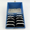 Boxed Pair of Sterling Silver Toast Racks (1938)