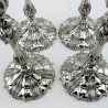 Set of Four Smith & Sissons & Co Victorian Silver Plated Candlesticks