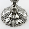 Set of Four Smith & Sissons & Co Victorian Silver Plated Candlesticks