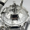 Large Victorian Silver Plated Kettle on Stand