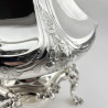 Large Victorian Silver Plated Kettle on Stand