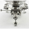 Large Victorian Silver Plated Kettle on Stand