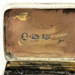 Original William IV Sterling Silver Vinaigrette