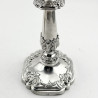 Pair of Decorative 26.7cm (10.5") Old Sheffield Plate Candlesticks