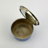 Superb Quality and Condition Blue Guilloche Enamel Box