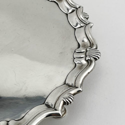 Good Quality George II Sterling Silver Salver