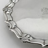 Good Quality George II Sterling Silver Salver