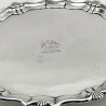 Good Quality George II Sterling Silver Salver