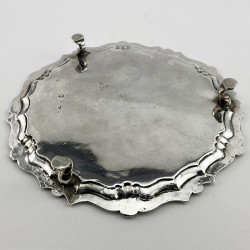 Good Quality George II Sterling Silver Salver