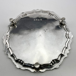 Good Quality George II Sterling Silver Salver