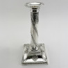 Pair of Superb Quality Victorian Sterling Silver Candlesticks