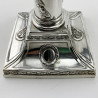 Pair of Superb Quality Victorian Sterling Silver Candlesticks