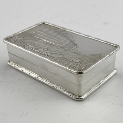 Superb Quality Royal Ascot Sterling Silver Presentation Box