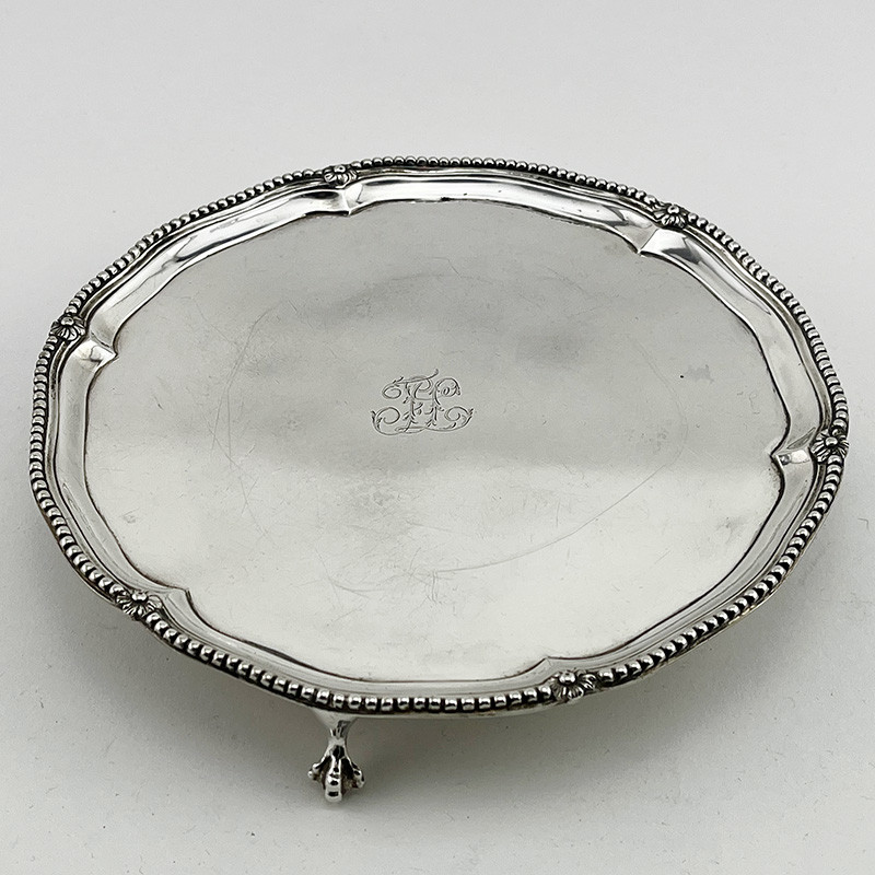 George III Peter Ann & William Bateman Sterling Silver Salver