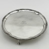 George III Peter Ann & William Bateman Sterling Silver Salver