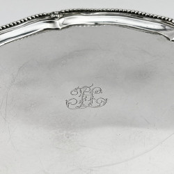 George III Peter Ann & William Bateman Sterling Silver Salver
