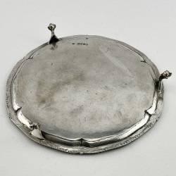 George III Peter Ann & William Bateman Sterling Silver Salver