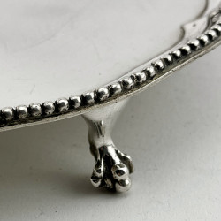 George III Peter Ann & William Bateman Sterling Silver Salver