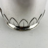 Handsome Sterling Silver Pint Mug with Plain Body