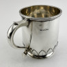 Handsome Sterling Silver Pint Mug with Plain Body
