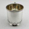 Handsome Sterling Silver Pint Mug with Plain Body