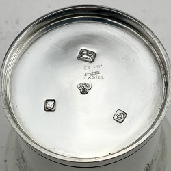 Good Gauge Sterling Silver Beaker
