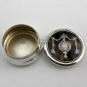 Edwardian William Comyns Sterling Silver and Tortoiseshell Trinket Box