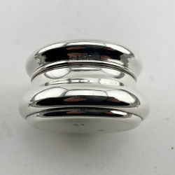 Edwardian William Comyns Sterling Silver and Tortoiseshell Trinket Box