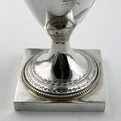 Victorian Georgian Style Sterling Silver Cream Jug
