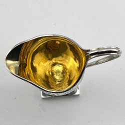 Victorian Georgian Style Sterling Silver Cream Jug