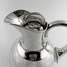 Stylish Plain Victorian Silver Plated Claret Jug