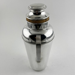 Good Quality James Dixon & Sons Silver Plated Cocktail Shaker