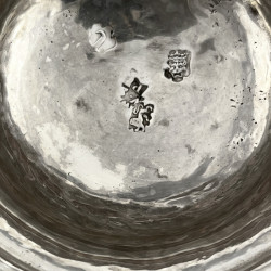Large George II Sterling Silver Lidded Tankard