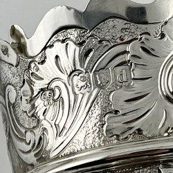 Superb Quality Irish Style Late Victorian Sterling Silver Cream Jug