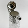 Very Decorative Late Victorian Silver Plated Claret Jug