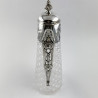 Very Decorative Late Victorian Silver Plated Claret Jug