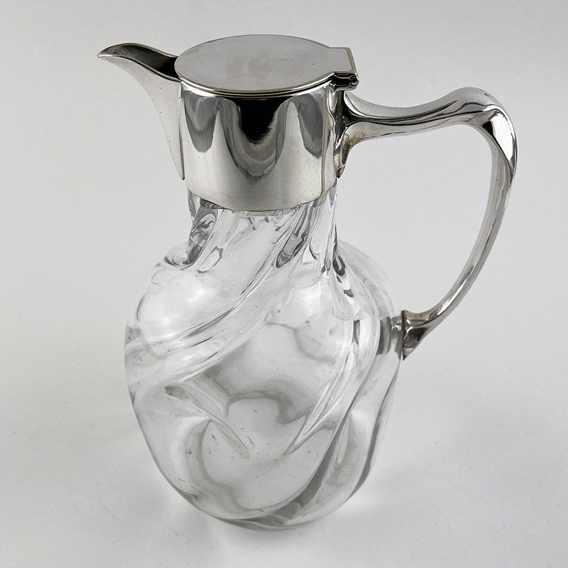 Late Victorian Mappin & Webb Silver Plated Claret Jug (c.1895)