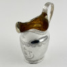 Charming George II Sterling Silver Cream Jug