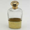 Superb Quality Sterling Silver Gilt Hip Flask (c.1898)