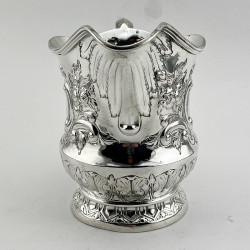 Decorative Nathan & Hayes Sterling Silver Water or Beer Jug