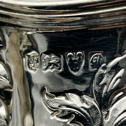 Decorative Nathan & Hayes Sterling Silver Water or Beer Jug