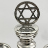 Good Quality Not Loaded Sterling Silver Menorah Lamp