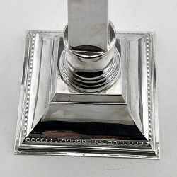 Good Quality Not Loaded Sterling Silver Menorah Lamp