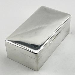 Superb Quality Garrard Co Ltd Sterling Silver Cigar or Trinket Box