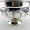 Impressive Large Antique Sterling Silver Rose Bowl or Trophy Cup
